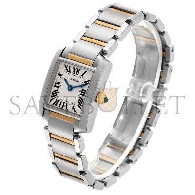 CARTIER TANK FRANCAISE WATCH 25MM W51007Q4